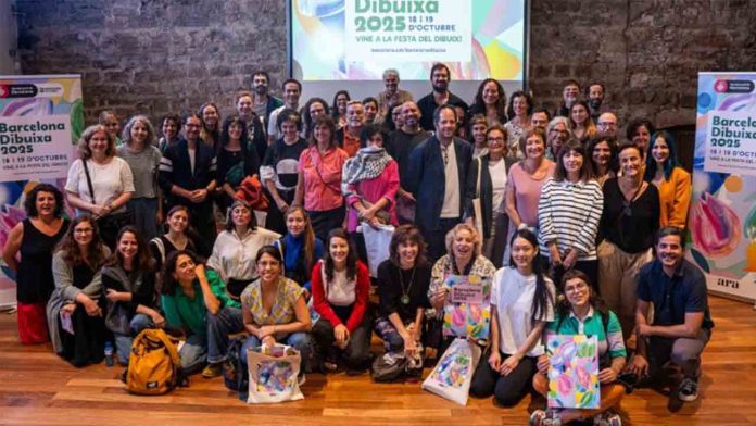 Barcelona Dibuixa 2025: la ciudad convertida en un lienzo colectivo