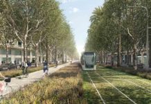 Barcelona impulsa la fase final de la conexión del tranvía por la Diagonal Barcelona impulsa la fase final de la conexión del tranvía por la Diagonal