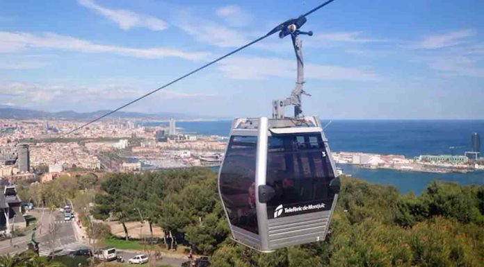 Corte temporal del funicular de Montjuïc y cambios en la movilidad Corte temporal del funicular de Montjuïc y cambios en la movilidad