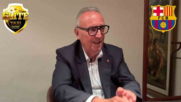 Joan Gaspar, la mano fuerte del Barça, y del taxi