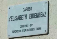 Les Corts rinde homenaje a Elisabeth Eidenbenz, símbolo de solidaridad y esperanza Les Corts rinde homenaje a Elisabeth Eidenbenz, símbolo de solidaridad y esperanza