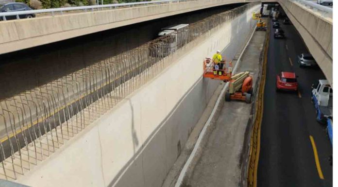 Nueva fase de obras en la Ronda de Dalt: comienzan las salidas de emergencia del lado mar Nueva fase de obras en la Ronda de Dalt: comienzan las salidas de emergencia del lado mar