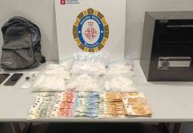 Pillan tres kilos de metanfetamina en un vehículo en la Diagonal Pillan tres kilos de metanfetamina en un vehículo en la Diagonal