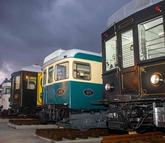 Barcelona abre la exposición “Los trenes del centenario” en La Farinera del Clot Barcelona abre la exposición “Los trenes del centenario” en La Farinera del Clot