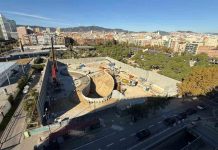 Inquietud vecinal en la Esquerra de l’Eixample ante la nueva fase de las obras de la L8 La tuneladora de la L8 entrará en funcionamiento en verano de 2026