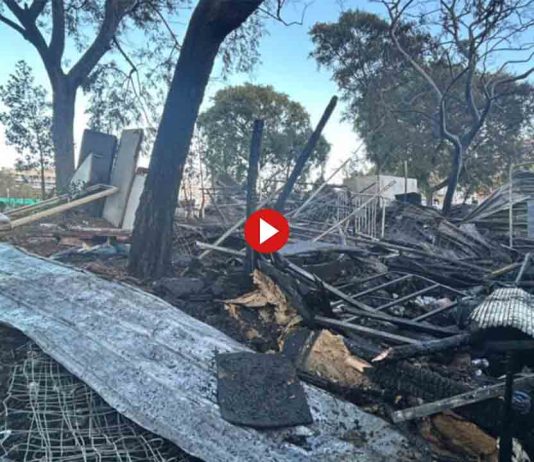 Un incendio en un asentamiento de Bac de Roda deja dos personas heridas El incendio en un asentamiento de Bac de Roda deja dos personas heridas