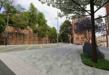 La plaza de Flandes del Coll se transformará para ganar espacio peatonal La plaza de Flandes del Coll se transformará para ganar espacio peatonal