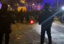 Arranca el macrodesalojo del antiguo instituto B9 de Badalona Arranca el macrodesalojo del antiguo instituto B9 de Badalona