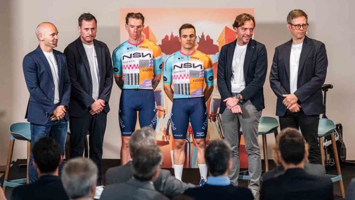 Barcelona acoge al nuevo equipo NSN Cycling Team Barcelona acoge al nuevo equipo NSN Cycling Team