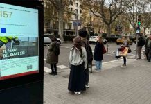 Barcelona prueba el panot del siglo XXI en un eje clave de la Gran Via Barcelona prueba el panot del siglo XXI en un eje clave de la Gran Via