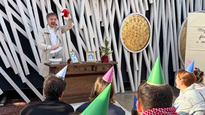 El Barcelona Festival de Navidad arranca con éxito tras la lluvia