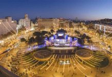Nueva edición del Barcelona Festival de Nadal en la plaza de Catalunya Nueva edición del Barcelona Festival de Nadal en la plaza de Catalunya