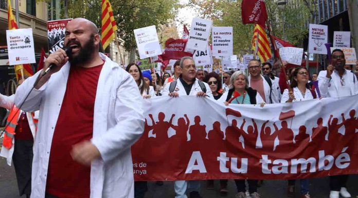 Segunda jornada de paro médico con servicios mínimos del 25% Segunda jornada de paro médico con servicios mínimos del 25%