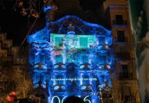 Afectaciones a la movilidad por un espectáculo en la Casa Batlló Afectaciones a la movilidad por un espectáculo en la Casa Batlló