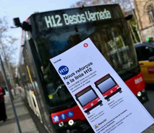 Arranca el refuerzo de la línea H12 en el tramo central Arranca el refuerzo de la línea H12 en el tramo central