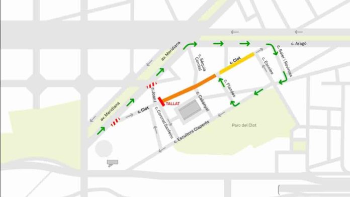 Arrancan las obras de mejora del eje central de la calle del Clot