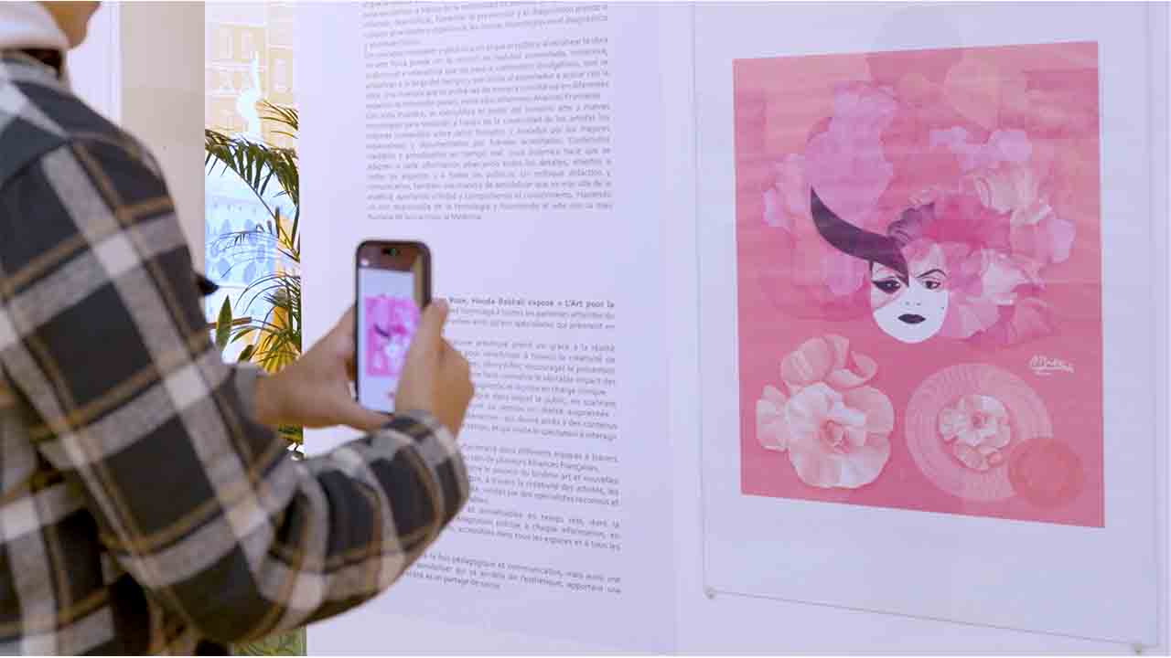 Houda Bakkali: comunicar la ciencia a través del arte