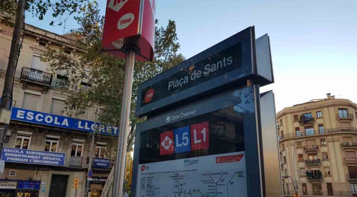La plaza de Sants cerrará en febrero por las obras de accesibilidad de la L5 La plaza de Sants cerrará en febrero por las obras de accesibilidad de la L5