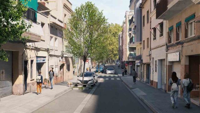 Nou Barris reforma tres calles del barrio de Porta