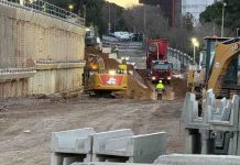 Cortada la R4 entre Martorell y L’Hospitalet por desprendimiento en Sant Feliu Cortada la R4 entre Martorell y L’Hospitalet por desprendimiento en Sant Feliu