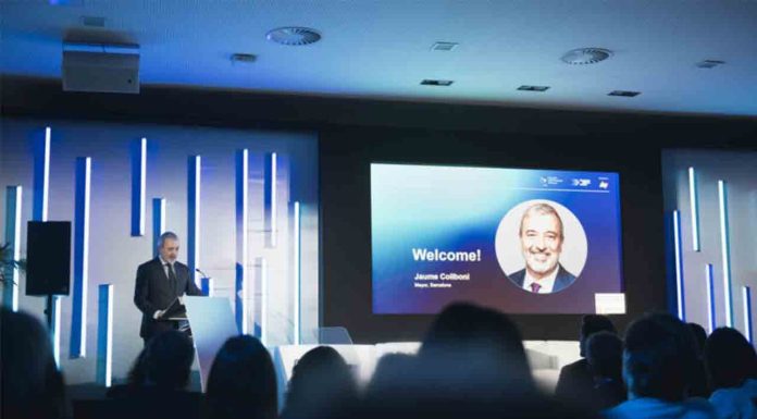 Jaume Collboni inaugura el European Latin Forum del ISE Jaume Collboni inaugura el European Latin Forum del ISE