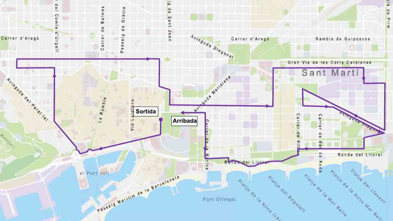 Cortes de tráfico desde este viernes por la Mitja Marató 2026