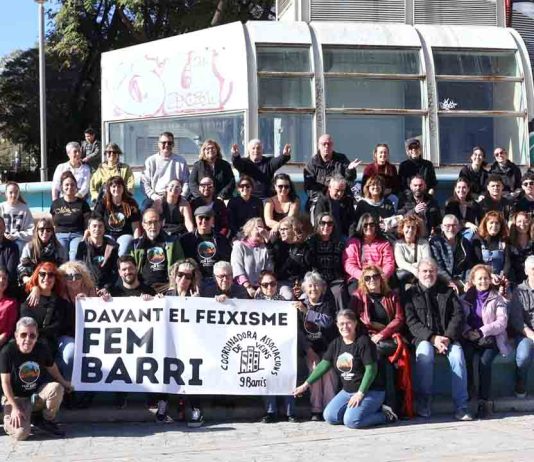 Nou Barris se une contra el fascismo Nou Barris se une contra el fascismo