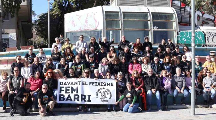 Nou Barris se une contra el fascismo Nou Barris se une contra el fascismo