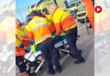 Un taxista es atropellado en la parrilla de espera de la Terminal T1 del Aeropuerto Un taxista es atropellado en la parrilla de espera de la Terminal T1 del Aeropuerto