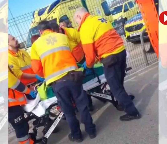 Un taxista es atropellado en la parrilla de espera de la Terminal T1 del Aeropuerto Un taxista es atropellado en la parrilla de espera de la Terminal T1 del Aeropuerto