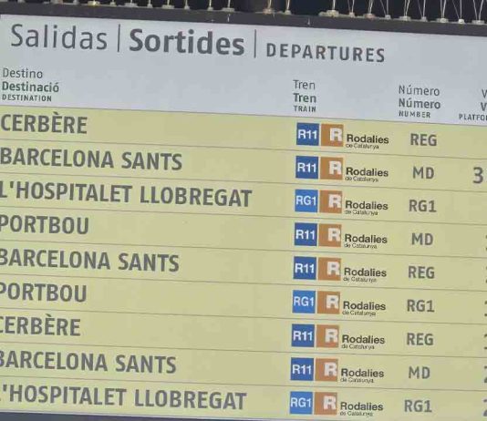 Una nueva incidencia en Rodalies provoca suspensiones temporales del servicio Una nueva incidencia en Rodalies provoca suspensiones temporales del servicio