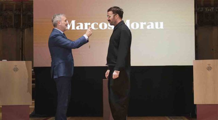 Barcelona reconoce a Marcos Morau con la Medalla de Oro al Mérito Cultural Barcelona reconoce a Marcos Morau con la Medalla de Oro al Mérito Cultural