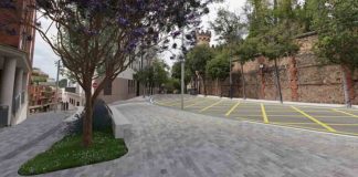 Comienzan las obras de transformación de la plaza de Flandes en el Coll Comienzan las obras de transformación de la plaza de Flandes en el Coll