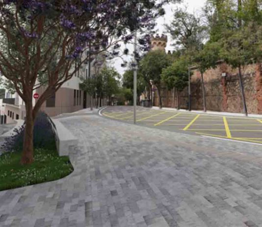 Comienzan las obras de transformación de la plaza de Flandes en el Coll Comienzan las obras de transformación de la plaza de Flandes en el Coll