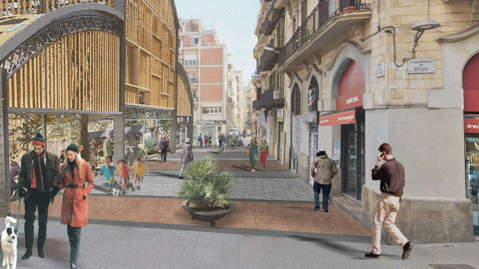 Comienzan las obras para mejorar los entornos del Mercado de l’Abaceria