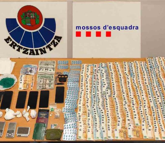 Desarticulado un grupo de narcotráfico que operaba entre Catalunya y País Vasco Desarticulado un grupo de narcotráfico que operaba entre Catalunya y País Vasco