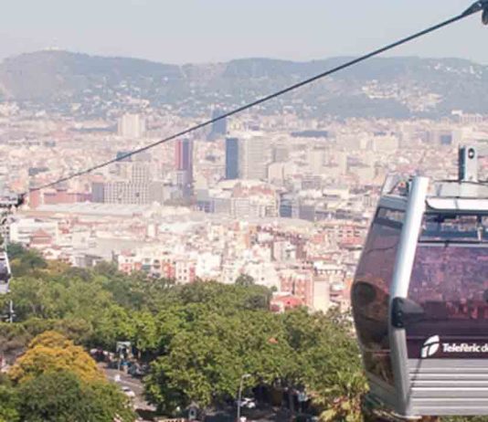 El teleférico de Montjuïc retoma la actividad tras la revisión anual El teleférico de Montjuïc retoma la actividad tras la revisión anual