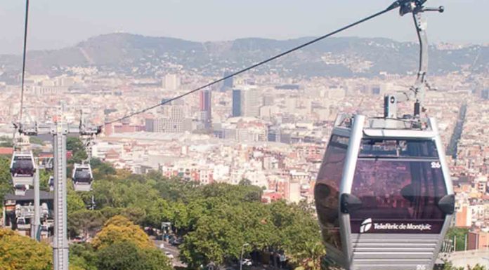 El teleférico de Montjuïc retoma la actividad tras la revisión anual El teleférico de Montjuïc retoma la actividad tras la revisión anual