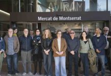 Inauguración del renovado Mercado de Montserrat en Nou Barris Inauguración del renovado Mercado de Montserrat en Nou Barris