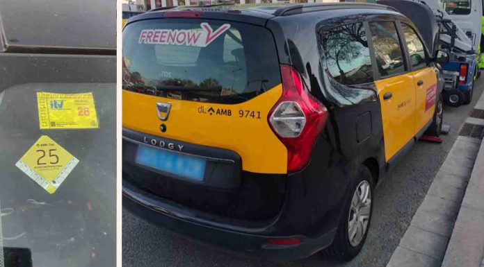 La Guàrdia Urbana intercepta un falso taxi en Sant Andreu La Guàrdia Urbana intercepta un falso taxi en Sant Andreu