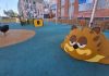 Nueva área de juegos para primera infancia junto a la Gran Vía en Sant Martí Nueva área de juegos para primera infancia junto a la Gran Vía en Sant Martí