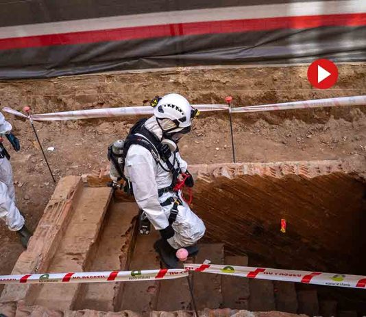 Primeras exploraciones en los refugios antiaéreos de Sants-Montjuïc Primeras exploraciones en los refugios antiaéreos de Sants-Montjuïc