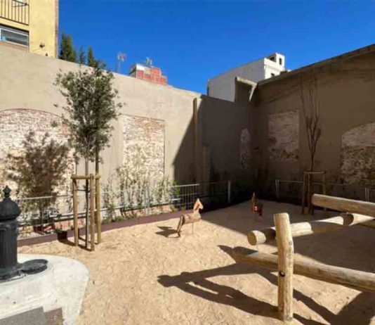Reabre en Gràcia un renovado espacio de juegos infantiles Reabre en Gràcia un renovado espacio de juegos infantiles
