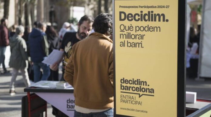 Barcelona acelera la ejecución de proyectos vecinales con el 25% ya activado Barcelona acelera la ejecución de proyectos vecinales con el 25% ya activado
