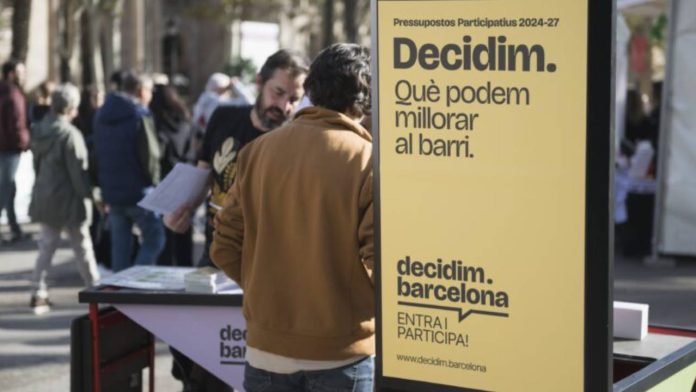 Barcelona acelera la ejecución de proyectos vecinales con el 25% ya activado