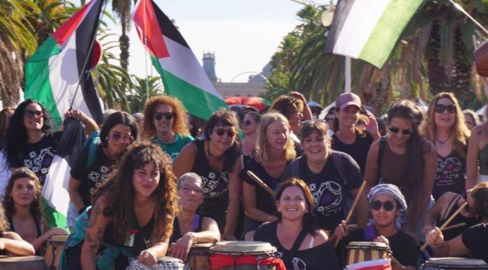 Concentración en Sants por la actuación contra la Global Sumud Flotilla Concentración en Sants por la actuación contra la Global Sumud Flotilla