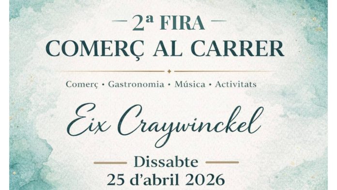Craywinckel celebra su 2ª Muestra de comercio con actividades, gastronomía y ocio