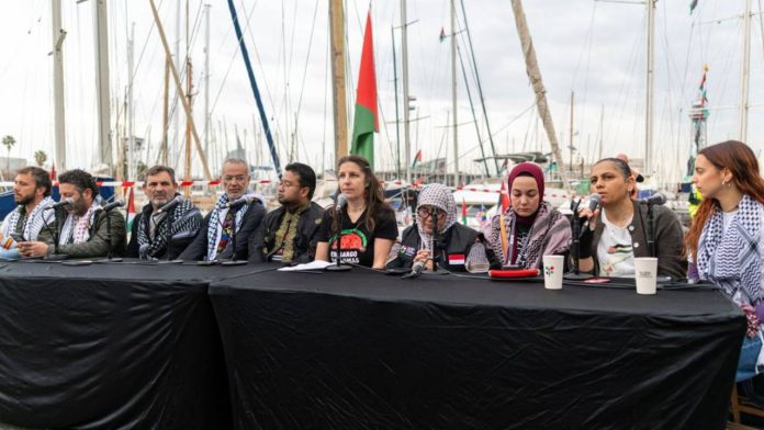 El temporal obliga a retrasar la Global Sumud Flotilla rumbo a Gaza