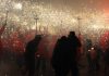 Fuego y chispas en la Fiesta Mayor de la Sagrada Família Fuego y chispas en la Fiesta Mayor de la Sagrada Família