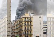 Un incendio en el Hotel Pulitzer del Triangle obliga a intervenir a los bomberos Un incendio en el Hotel Pulitzer del Triangle obliga a intervenir a los bomberos